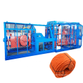 PP PE Nylon Plastic Rope   Cotton hemp paper gold plastic twisting rope machine